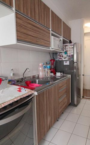 Apartamento à venda com 64m², 2 quartos e 1 vagacozinha