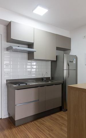 Studio para alugar com 38m², 1 quarto e 1 vagaCozinha