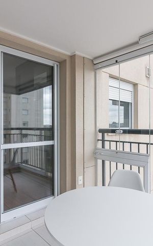 Studio para alugar com 38m², 1 quarto e 1 vagaVaranda