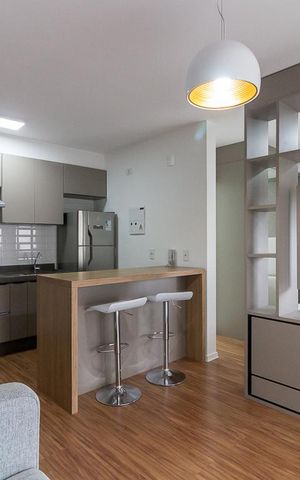 Studio para alugar com 38m², 1 quarto e 1 vagaSala