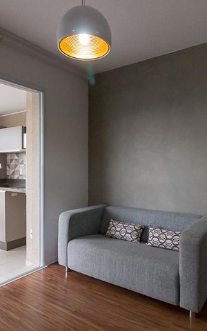 Studio para alugar com 38m², 1 quarto e 1 vagaSala