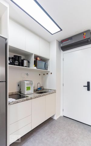 Studio à venda com 22m², 1 quarto e sem vagaCozinha