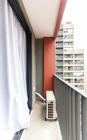Studio à venda com 22m², 1 quarto e sem vagaVaranda do Quarto