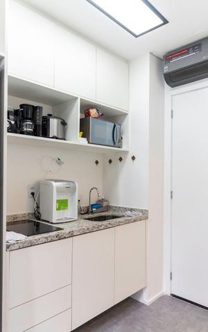 Studio à venda com 22m², 1 quarto e sem vagaCozinha