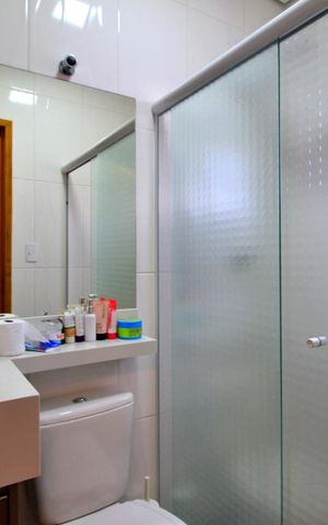 Apartamento à venda com 110m², 2 quartos e 2 vagasBanheiro da Suíte