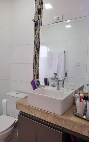 Apartamento à venda com 180m², 4 quartos e 3 vagasBanheiro da Suíte