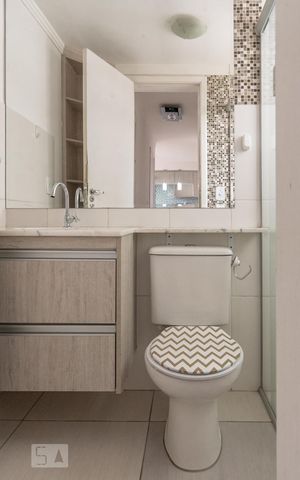 Apartamento para alugar com 59m², 3 quartos e 1 vaga Apartamento para alugar com 59m², 3 quartos e 1 vagaBanheiro