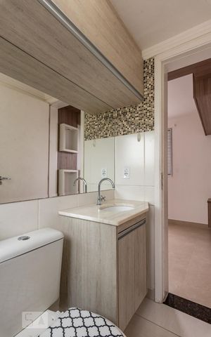 Apartamento para alugar com 59m², 3 quartos e 1 vaga Apartamento para alugar com 59m², 3 quartos e 1 vagaBanheiro da Suíte