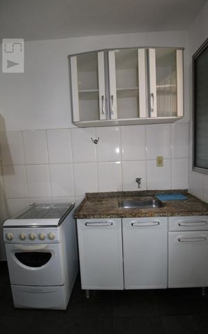 Studio para alugar com 30m², 1 quarto e sem vagaQuarto e Cozinha