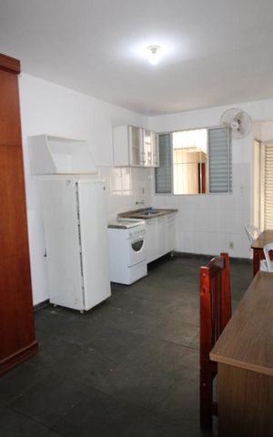 Studio para alugar com 30m², 1 quarto e sem vagaQuarto e Cozinha