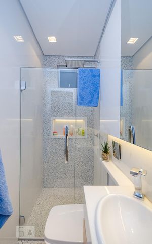 Apartamento à venda com 140m², 2 quartos e 2 vagasBanheiro Social