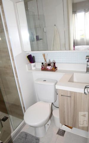 Apartamento à venda com 50m², 2 quartos e 1 vagaBanheiro da Suíte