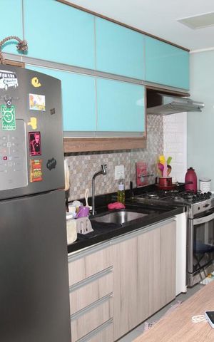Apartamento à venda com 50m², 2 quartos e 1 vagaCozinha