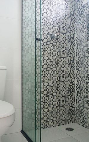 Casa de condomínio para alugar com 55m², 2 quartos e 1 vagaBanheiro da Suíte