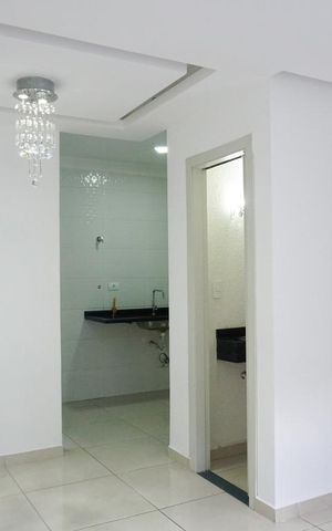 Casa de condomínio para alugar com 55m², 2 quartos e 1 vagaSala