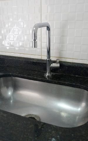 Casa de condomínio para alugar com 55m², 2 quartos e 1 vagaCozinha