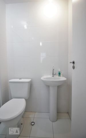 Studio à venda com 24m², 1 quarto e sem vagaBanheiro da suíte