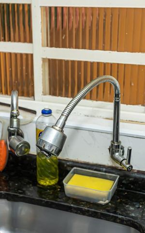 Casa à venda com 150m², 2 quartos e 2 vagasDetalhe cozinha