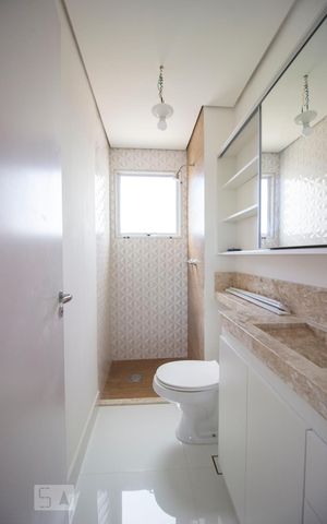 Apartamento à venda com 115m², 2 quartos e 2 vagasBanheiro da Suíte