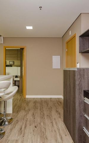 Apartamento à venda com 52m², 1 quarto e 1 vagaCozinha