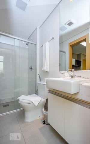 Apartamento à venda com 52m², 1 quarto e 1 vagaBanheiro Social