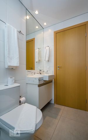 Apartamento à venda com 52m², 1 quarto e 1 vagaBanheiro Social