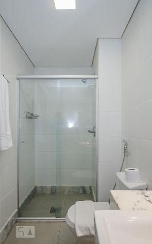Apartamento à venda com 52m², 1 quarto e 1 vagaBanheiro da Suíte