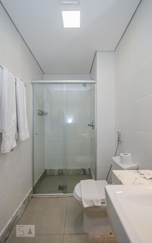 Apartamento à venda com 52m², 1 quarto e 1 vagaBanheiro da Suíte