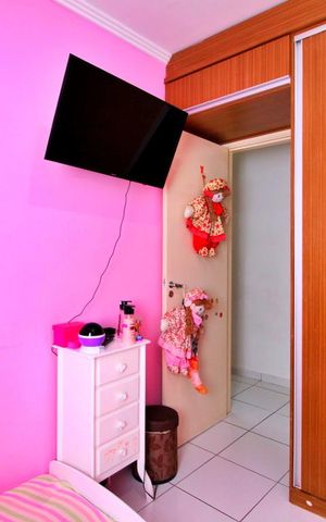 Apartamento à venda com 52m², 2 quartos e 1 vagaQuarto 2