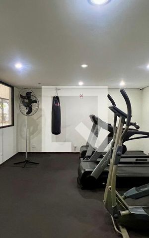 Apartamento para alugar com 40m², 1 quarto e 1 vaga Apartamento para alugar com 40m², 1 quarto e 1 vagaAcademia