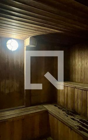 Apartamento para alugar com 40m², 1 quarto e 1 vaga Apartamento para alugar com 40m², 1 quarto e 1 vagaSaúna