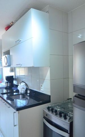 Apartamento à venda com 47m², 2 quartos e 1 vagaCozinha