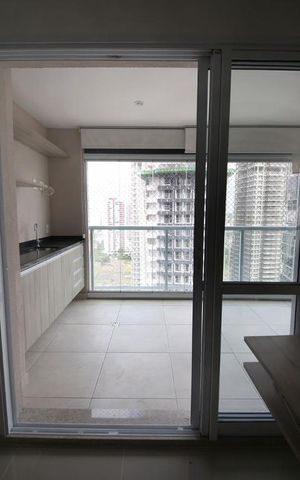 Apartamento para alugar com 51m², 1 quarto e 1 vagaSala - Varanda 