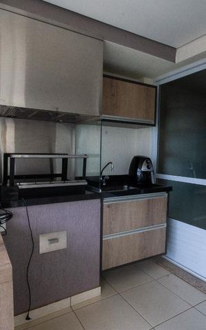 Apartamento para alugar com 167m², 3 quartos e 2 vagasVaranda Gourmet