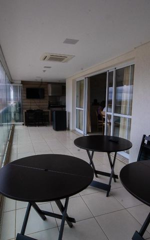 Apartamento para alugar com 167m², 3 quartos e 2 vagasVaranda Gourmet