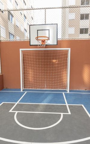 Apartamento à venda com 34m², 2 quartos e sem vagaQuadra Esportiva