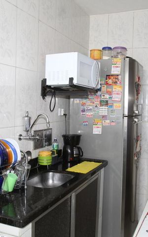 Apartamento à venda com 52m², 2 quartos e 1 vagaCozinha