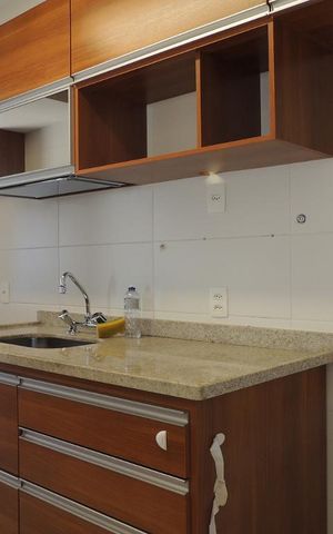 Apartamento à venda com 74m², 2 quartos e 2 vagasCozinha - Armários