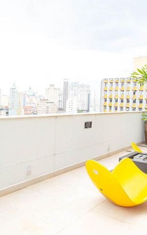 Studio à venda com 42m², 1 quarto e sem vaga Studio à venda com 42m², 1 quarto e sem vagaÁrea Comum - Terraço