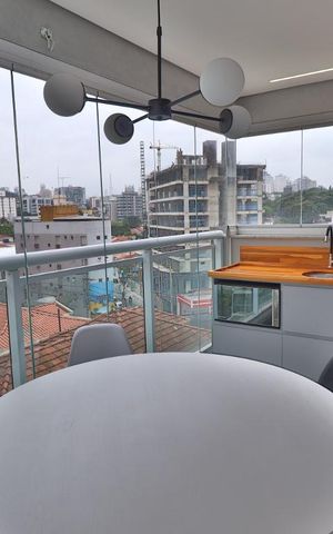 Studio para alugar com 32m², 1 quarto e 1 vagaVaranda gourmet