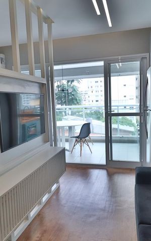 Studio para alugar com 32m², 1 quarto e 1 vagaSala