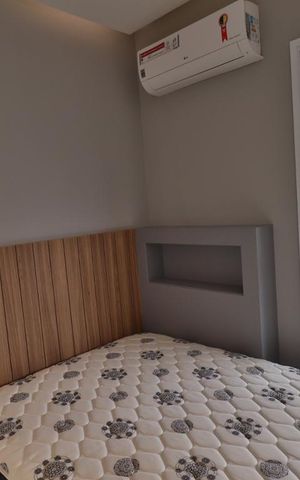 Studio para alugar com 32m², 1 quarto e 1 vagaQuarto
