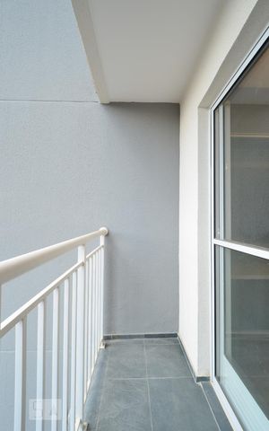 Apartamento para alugar com 35m², 1 quarto e sem vagaSacada