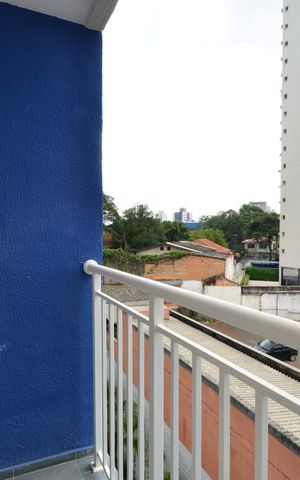Apartamento para alugar com 35m², 1 quarto e sem vagaSacada