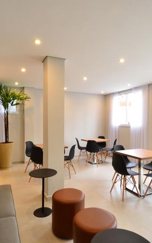 Apartamento para alugar com 35m², 1 quarto e sem vagaSalão de Festas
