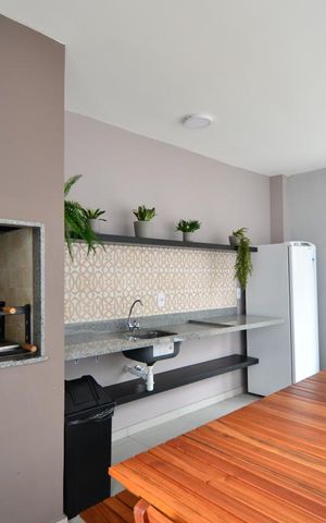 Apartamento para alugar com 35m², 1 quarto e sem vagaChurrasqueira