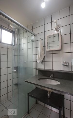 Apartamento para alugar com 35m², 1 quarto e 1 vagaBanheiro da Suíte
