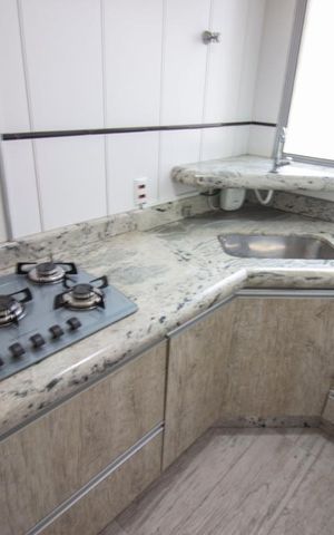 Apartamento à venda com 126m², 2 quartos e 1 vagaCozinha - Torneira