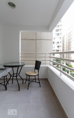 Apartamento à venda com 39m², 1 quarto e 1 vagaVaranda