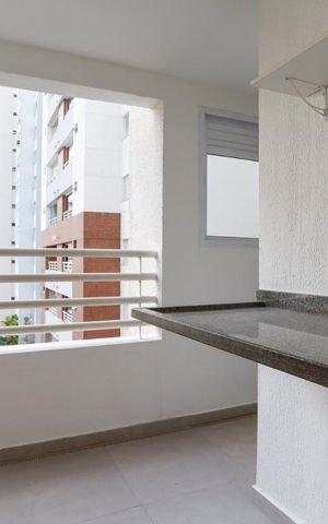Apartamento à venda com 39m², 1 quarto e 1 vagaVaranda
